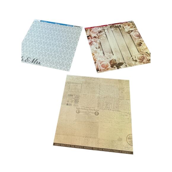 Scrapbook Blue Fern Studios Tranquility Reminisce, Kaiser Craft Ephemera READ - Picture 8 of 8